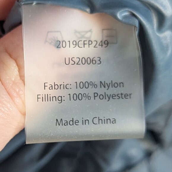 Universal Standard Kanda Puffer Coat - M - Blue Storm - Picture 4 of 7